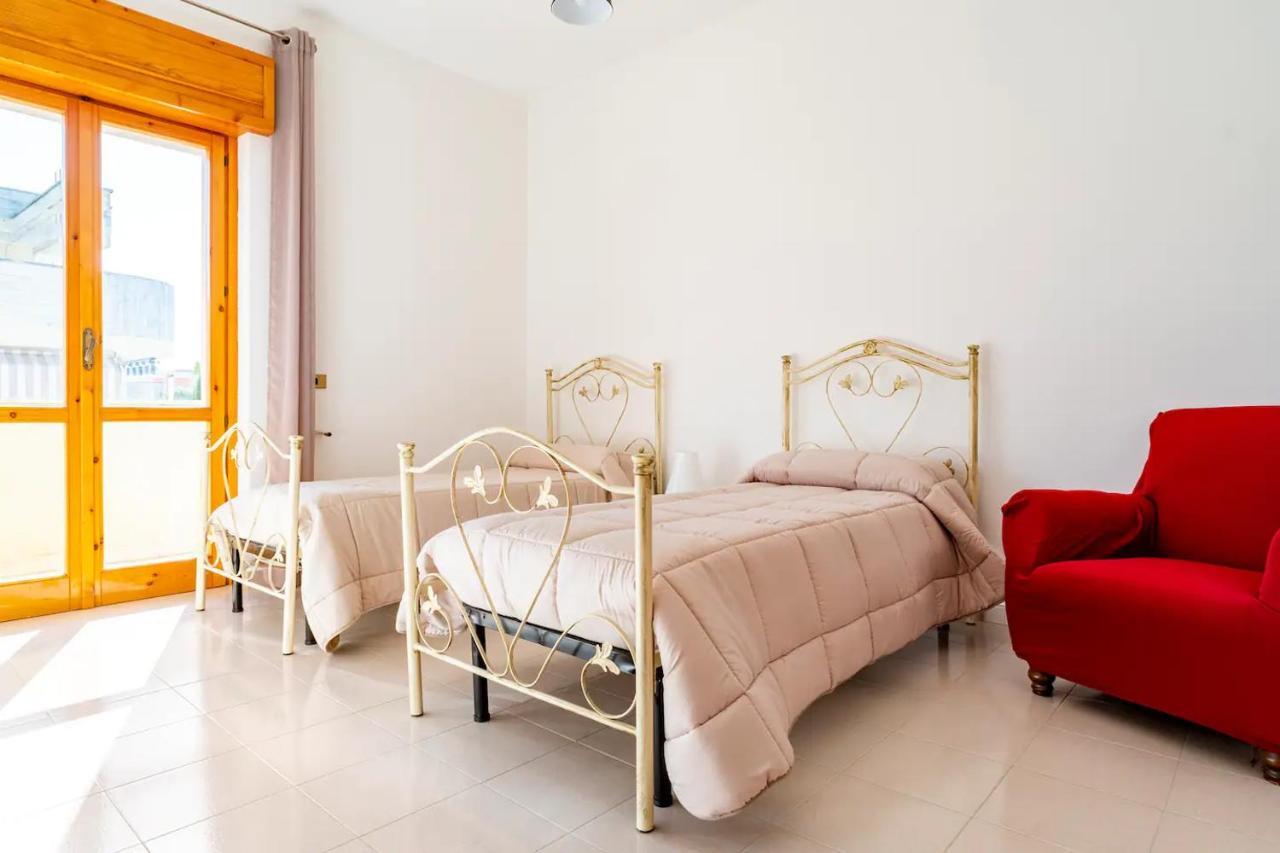 "Le Camere Di Beppe", Ampio E Luminoso Appartamento A Lecce Buitenkant foto